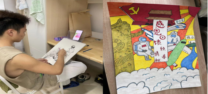 社會服務系開展“誠信、感恩、勵志”主題繪畫活動