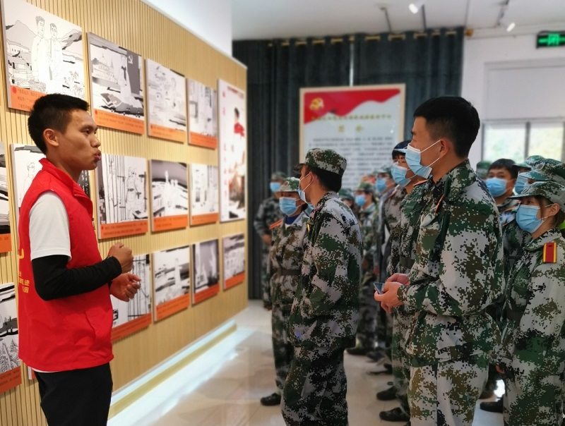 畢節(jié)工業(yè)職業(yè)技術(shù)學(xué)院組織  2020級高職新生進行紅色文化教育