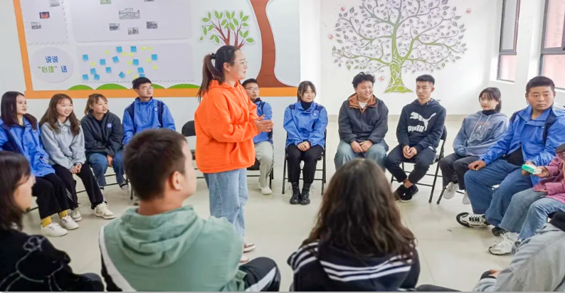 學(xué)院心理咨詢中心舉辦“青春之心靈，青春之少年” 團體心理輔導(dǎo)活動